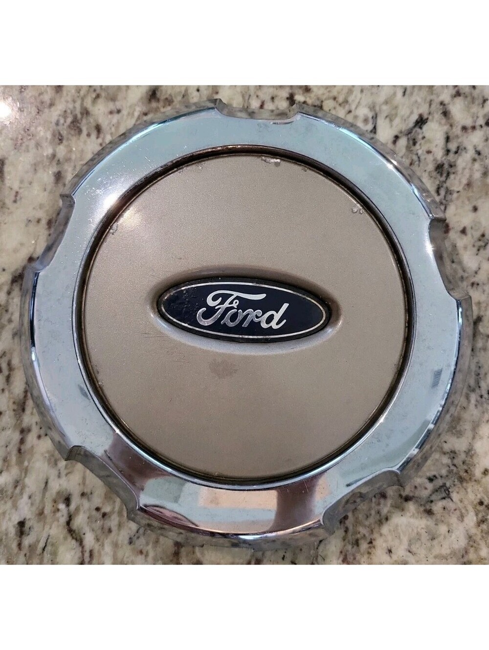 Ford F150 center cap, Arizona beige, 2004-2008 part # 6L34 1A096 DA 02